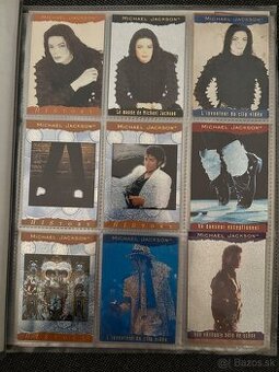 Kartičky Michael Jackson