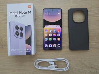 Xiaomi Redmi Note 14 Pro 5G, 8GB/256GB,top stav, zaruka