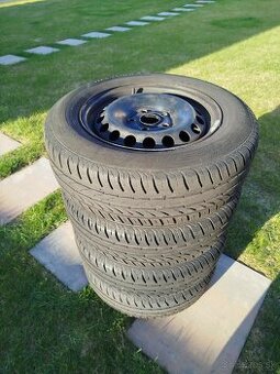 Letná sada pneumatík 195 65 R15 na diskoch vw group 5x112