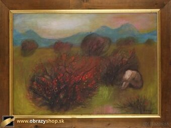 Obraz Helena Hrušková-Štefková-Dievča v krajine