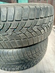 Predám 4ks zimné pneumatiky 215/55R16 ESA+ Tecar 5-6 mm
