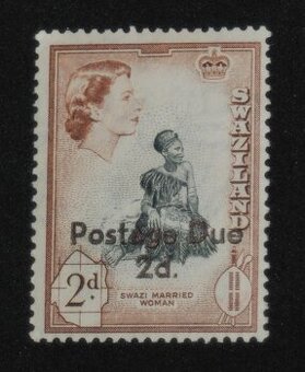 Staré poštové známky - Swaziland 1961 - č. 195