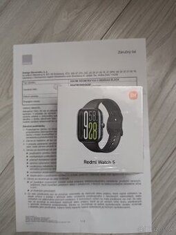 Nové redmi watch 5