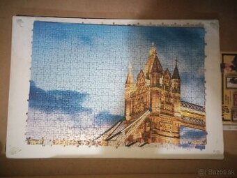 Puzzle 2000 Tower Bridge at dusk 2x