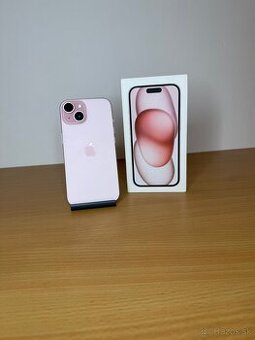iPhone 15, ružová farba