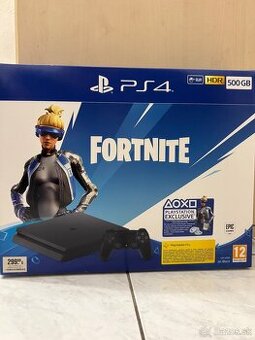 Predám zachovalé ps4 slim 500GB