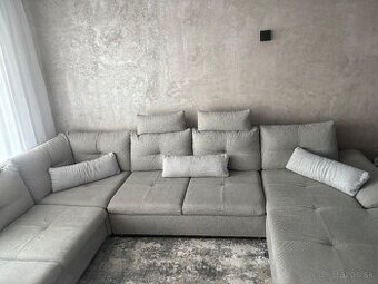 Predám sedaciu súpravu v tvare ľavé U