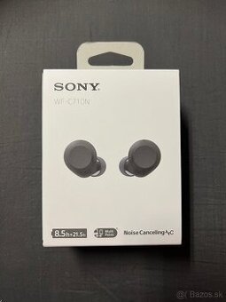 Sony Noise Cancelling WF-C710N, čierne