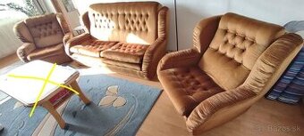 Darujem gauč a 2 kreslá za odvoz