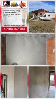 Strojové omietky,MPI25,MPA35