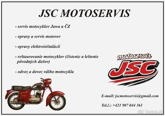 Servis malých motocyklov Jawa (JSC Motoservis)