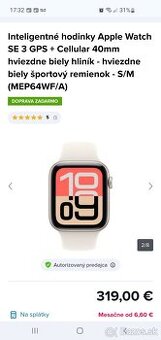 Predám aplee watch  SE cellular 3