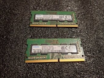 set 2x 4GB ddr4 notebook / SO dimm