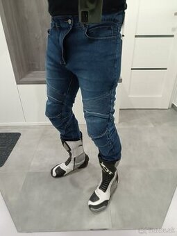 Moto jeansy