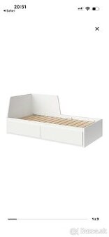 Rozkladacia postel Fleke ikea