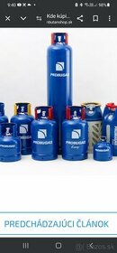 Propan butan fľaša všetky typy