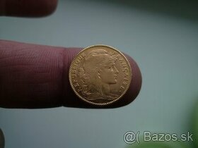 predam zlate mince Francuzsko