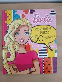 Barbie kniha s puzzle - 1