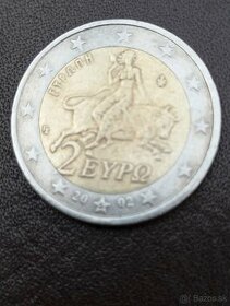 2€ minca 2002 S vo hviezde