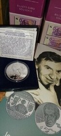 Jozef Kroner minca, Slovenské pamätné strieborné mince