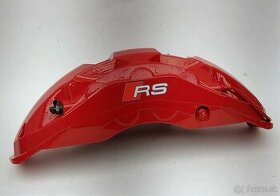 Přední Brzdiče AUDI RS6 C8 červené s držáky