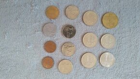 Predám rôzne mince slovenská koruna 10 5