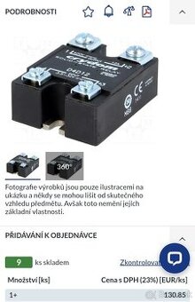 SSR polovodičové relé Crydom