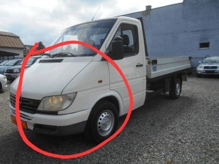Mercedes Sprinter w903 w904 w902 predok svetla chladice...