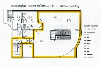 Skladový priestor, v blízkosti Figara, 200 m2
