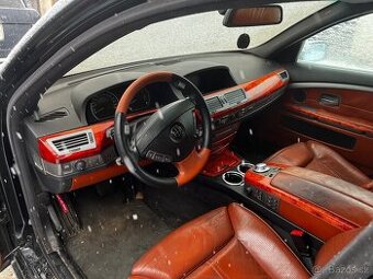 BMW E65 interier dekor Pappel rubin