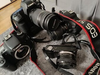 Predam Canon 7D , 600D, 5D ,Alpha nex 3N