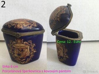 Bronzové sochy a busty, žehlička, svietnik a kovové veci