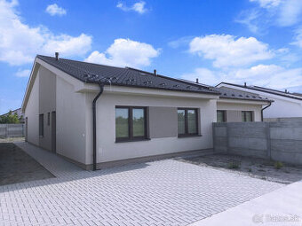 Treba len prísť a bývať - 4izbový rodinný dom (dvojdom) v ob