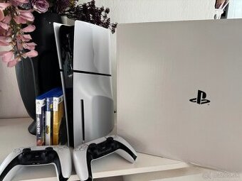 PlayStation 5 (Slim) - 1 TB + 2x dualsens NOVA