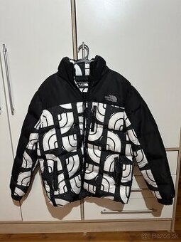 Zimná bunda The North Face - bielo čierna M/L