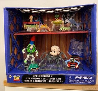 Toy story hračky/figúrky Sid's room original Disney rare 8k