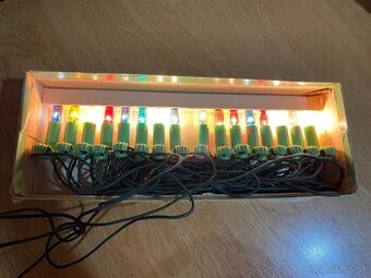 Predam retro vianočné svetielka sviečky