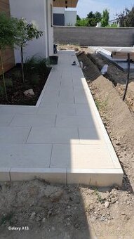 Pokládka zamkovej dlažby