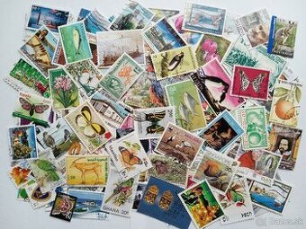 Poštové známky č.655 - MIX SVETA III. - vyše 250 ks.