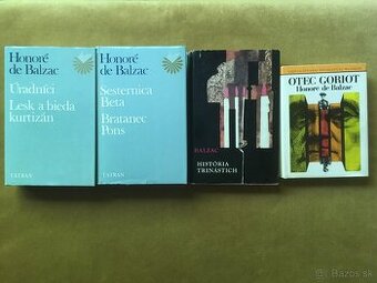 Knihy Honoré de Balzac