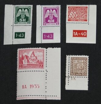 Poštové známky - Československo 165 - čisté