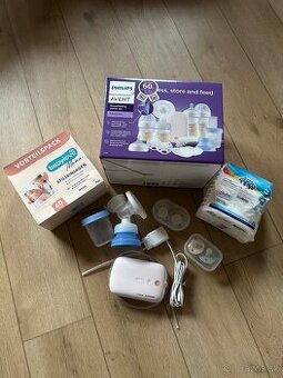 Odsávačka mat. mlieka Philips AVENT SCD340 + bonus