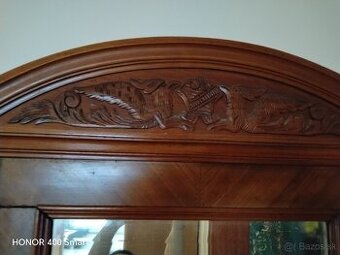 Predám starožitne masívne zrkadlo