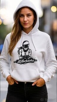 Dámska mikina Som motorkárka