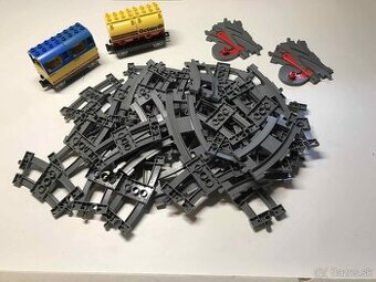 Lego Duplo Velká sada kolejí s vagonky a výhybkami
