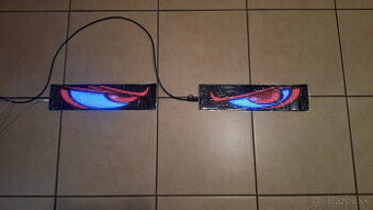 2x Led oci na kamion / Truck Devil Eye LED Matrix panel .