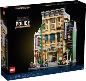 Lego modulary Garage, Diner, Assembly, Bookshop, Police