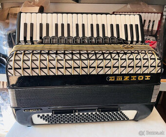 Predám akordeón Hohner Atlantic De Luxe. 120 Basový - - Made