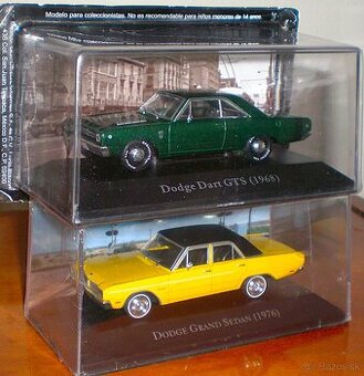 DODGE , AMERICAN CARS , 1:43 , ALTAYA , DE AGOSTINI