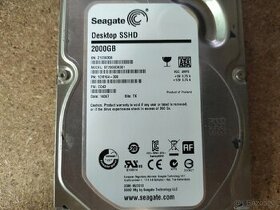 2TB 3,5" SSHD Seagate Desktop - 1